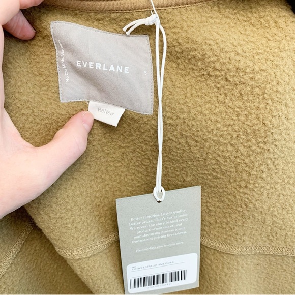 Everlane The Renew Teddy Bomber Ochre Small - Picture 11 of 14